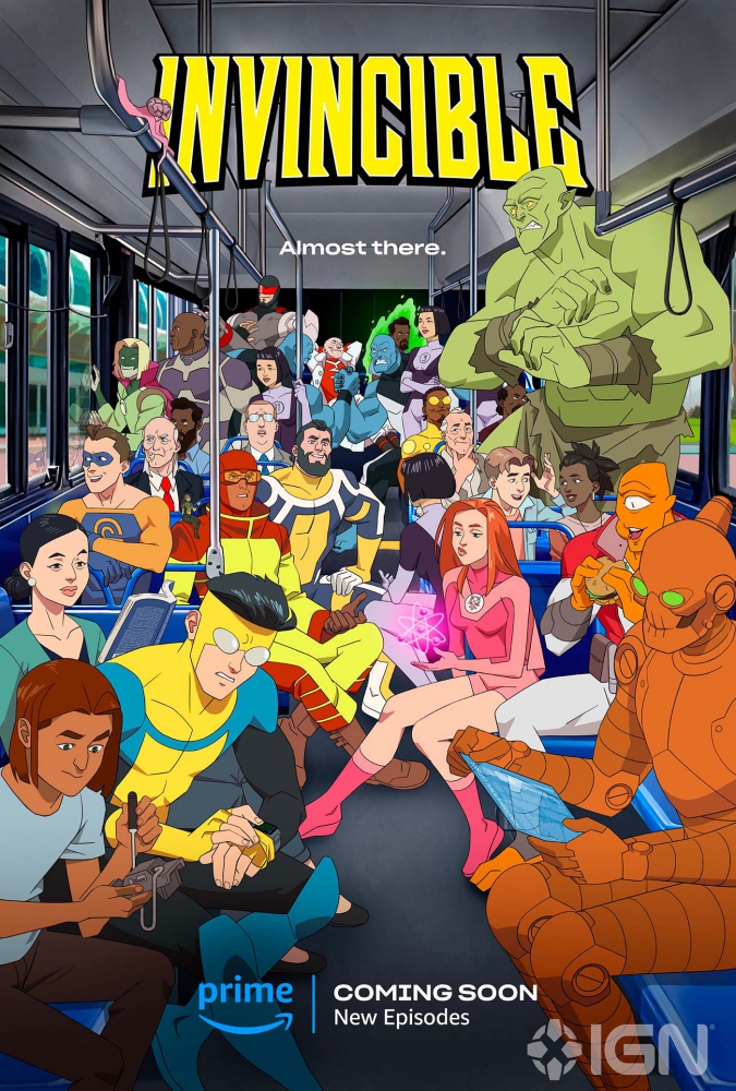 Invincible Saison 2 dévoile son premier poster (en amont des nouvelles de la SDCC 2023